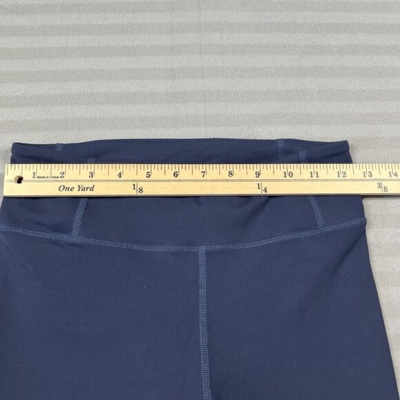 Boden Leggings Womens 6 Blue Colorblock Ankle Stretch Elastic Aviator Style - Picture 2 of 8